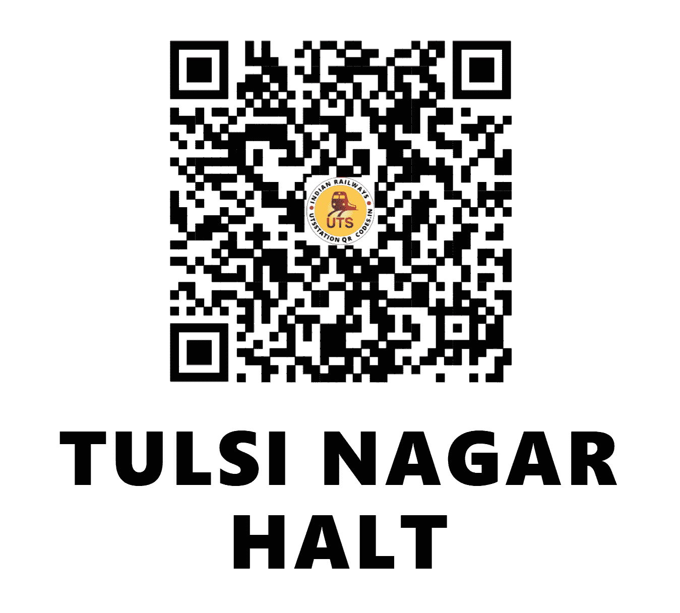 UTS QR Code for TULSI NAGAR HALT - TLGR (NR - UTTAR PRADESH)